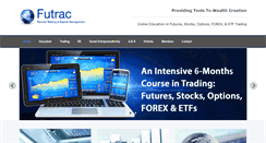 Desktop Screenshot of futrac.com