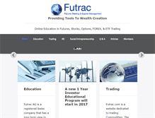 Tablet Screenshot of futrac.com